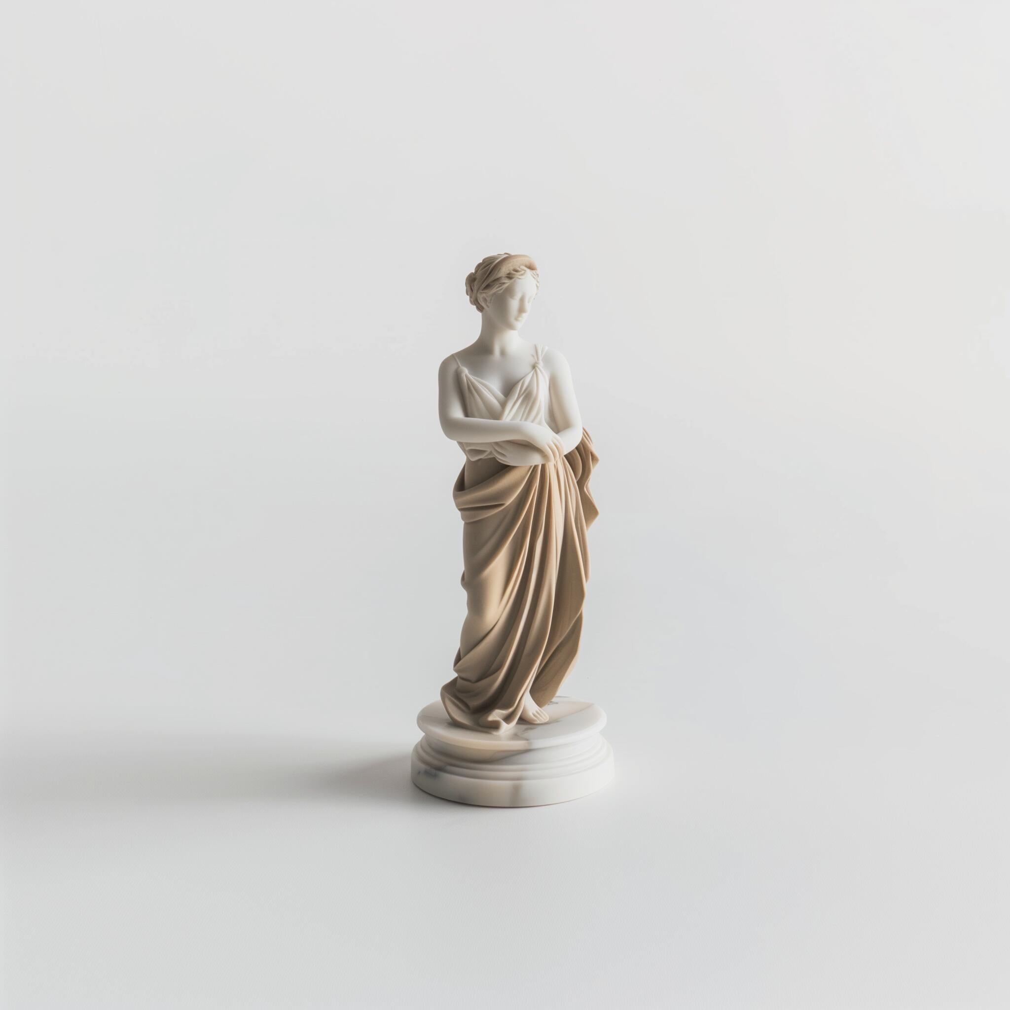 19th Century Ceramic Figurine | Greek Goddess